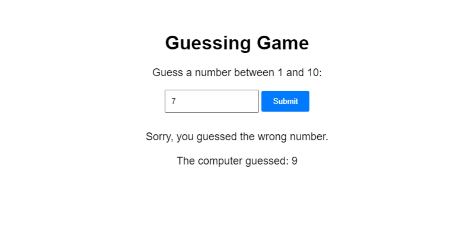 Random Number Guessing Game in JS. 10 Days 10 Beginner JS Projects. Day 7