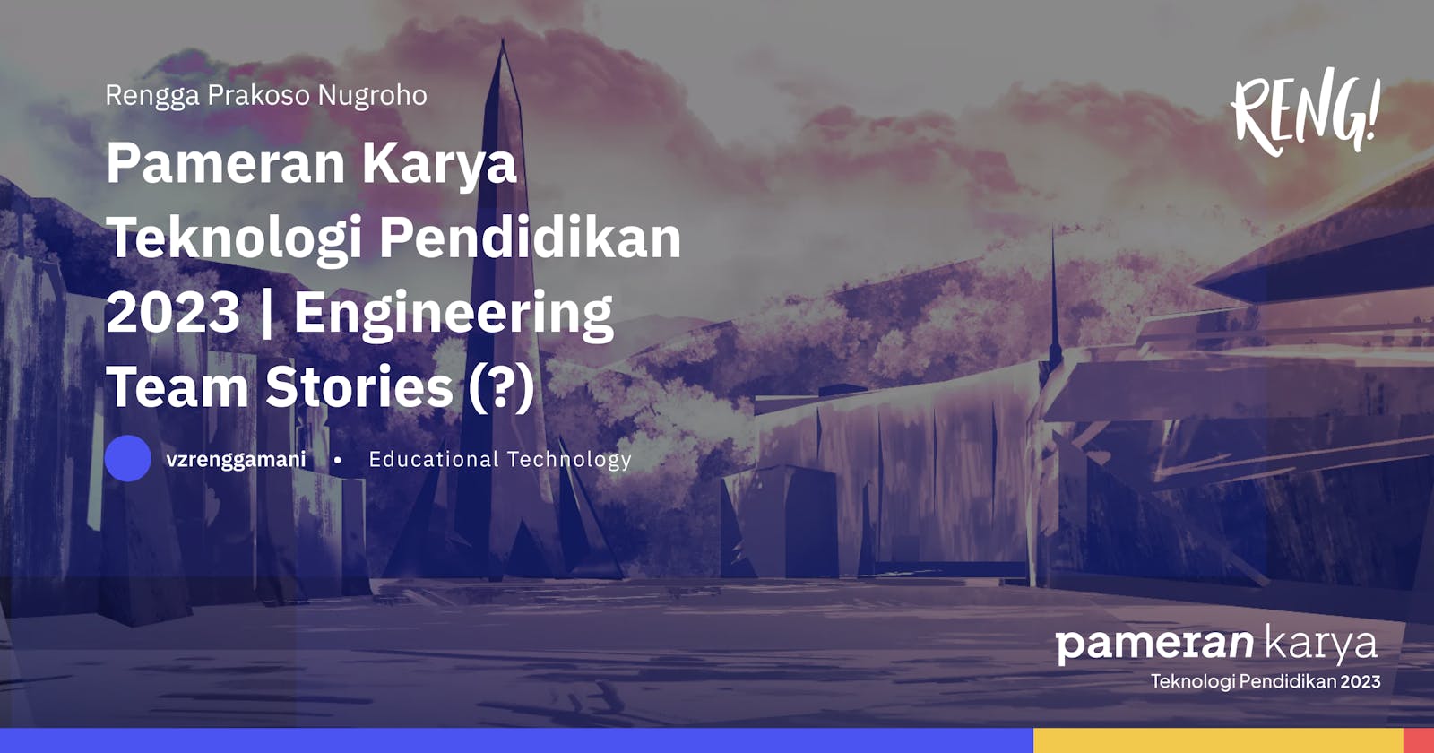 Cover Image for Web Engineering behind Pameran Karya Teknologi Pendidikan 2023