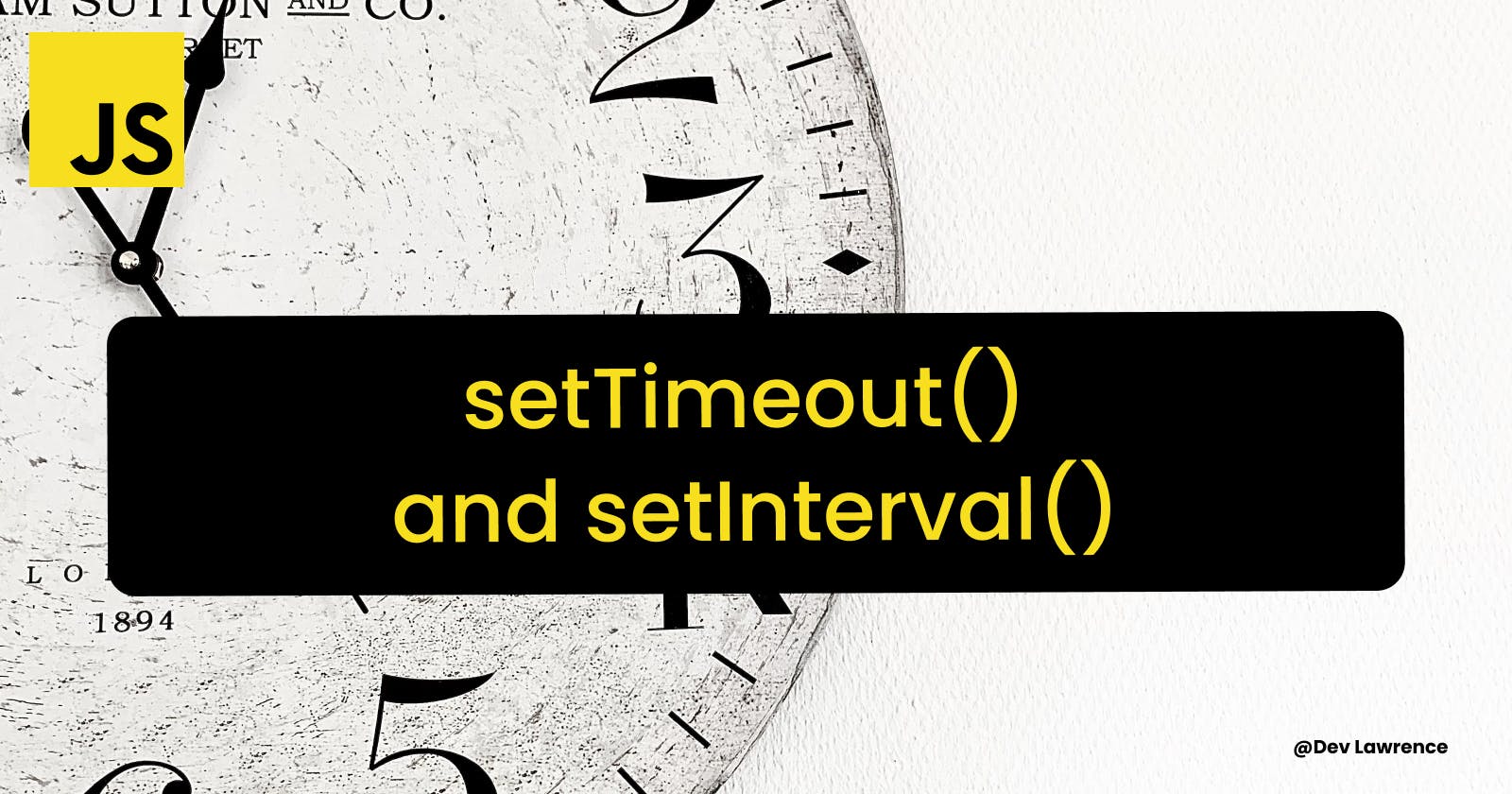 Do you really know how setTimeout and setInterval work?