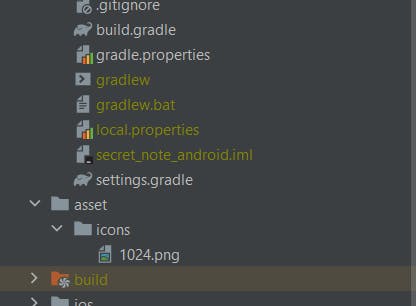 Setting the app launcher icon in Flutter