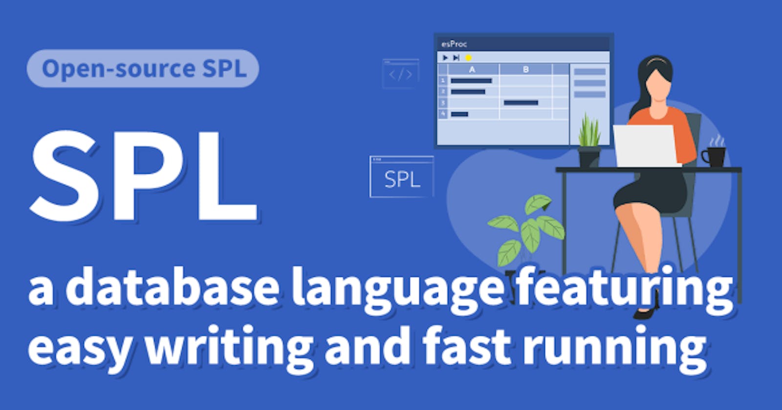 SPL: a database language featuring easy writing and fast running