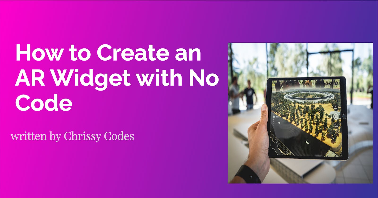 How to Create an AR Widget with No Code