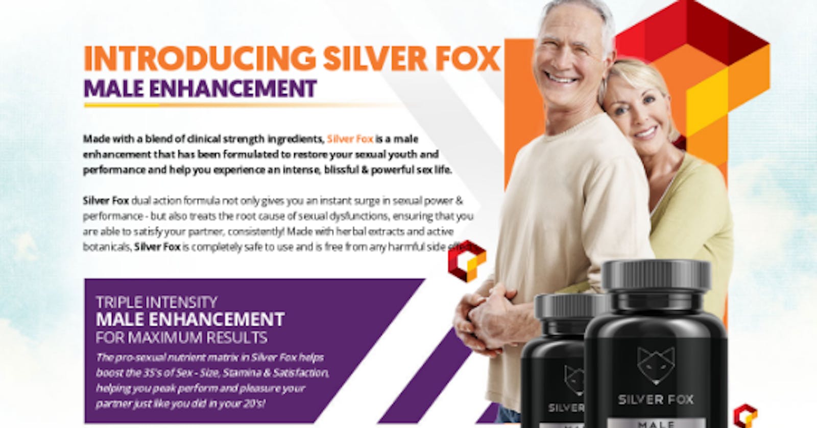 Silver Fox Male Enhancement {Scams or Legit} Does It Work Or Not? Read More