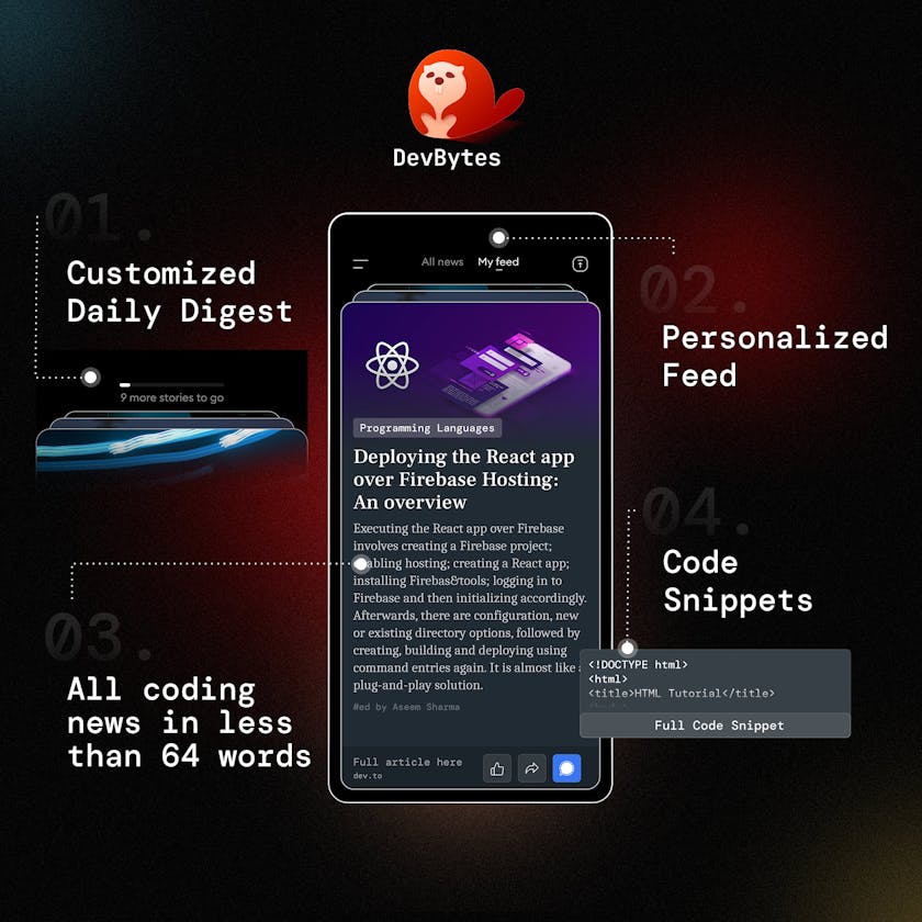 DevBytes - one app for the TECH