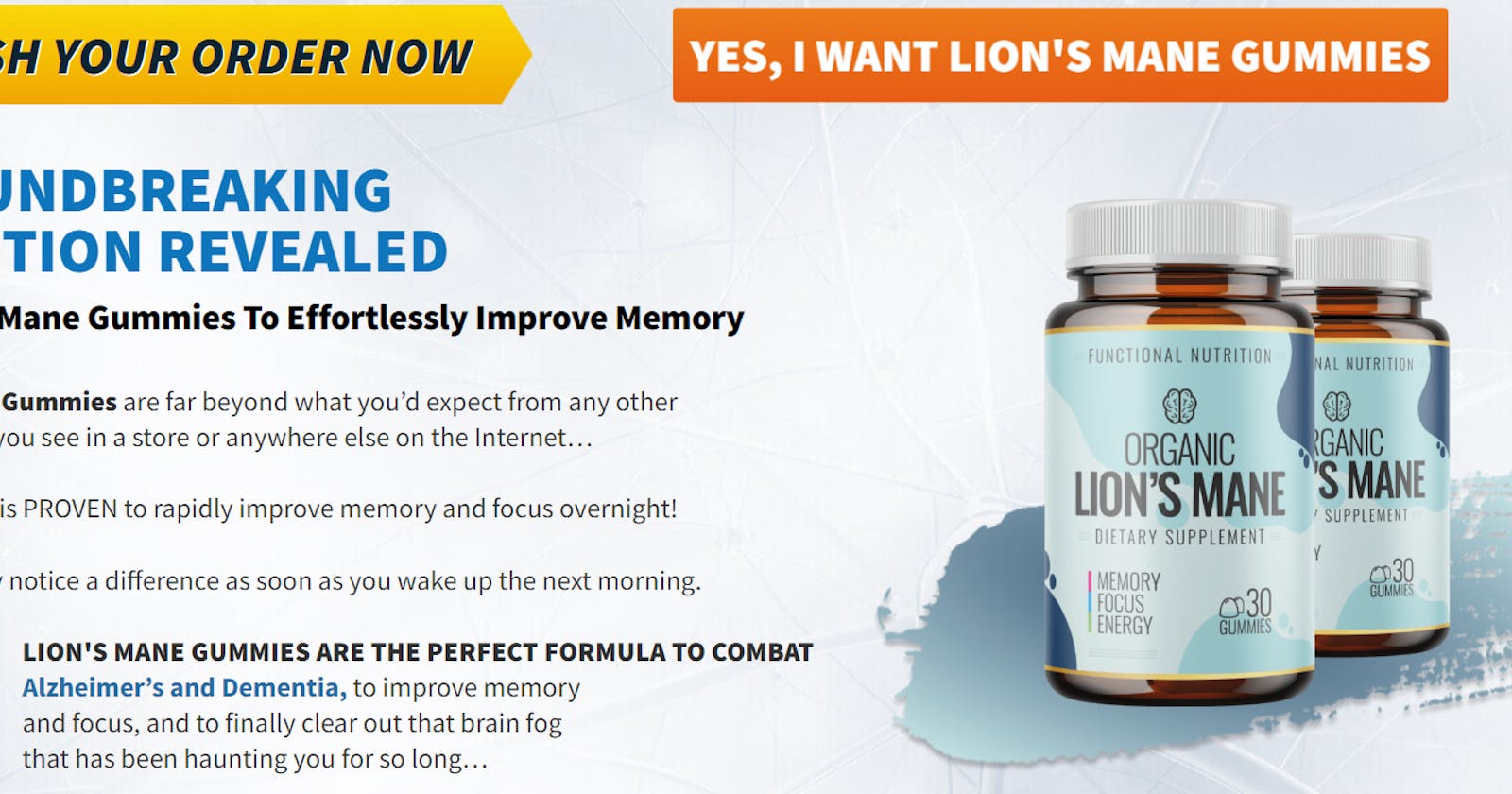 The Power of Lion's Mane Focus Gummies: A Game-Changer for Focus in Israel!