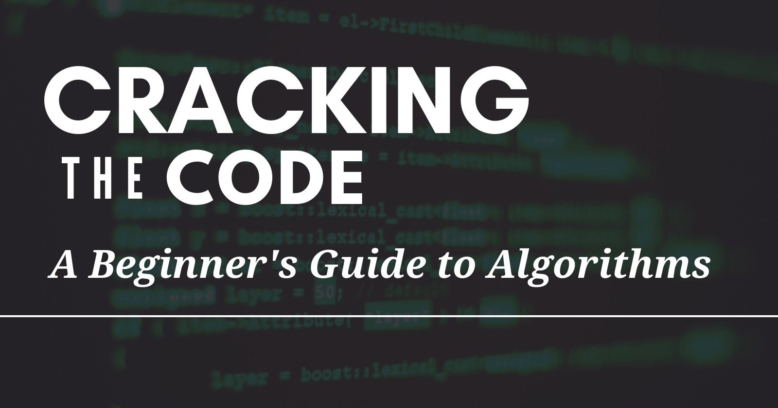 Cracking the code
