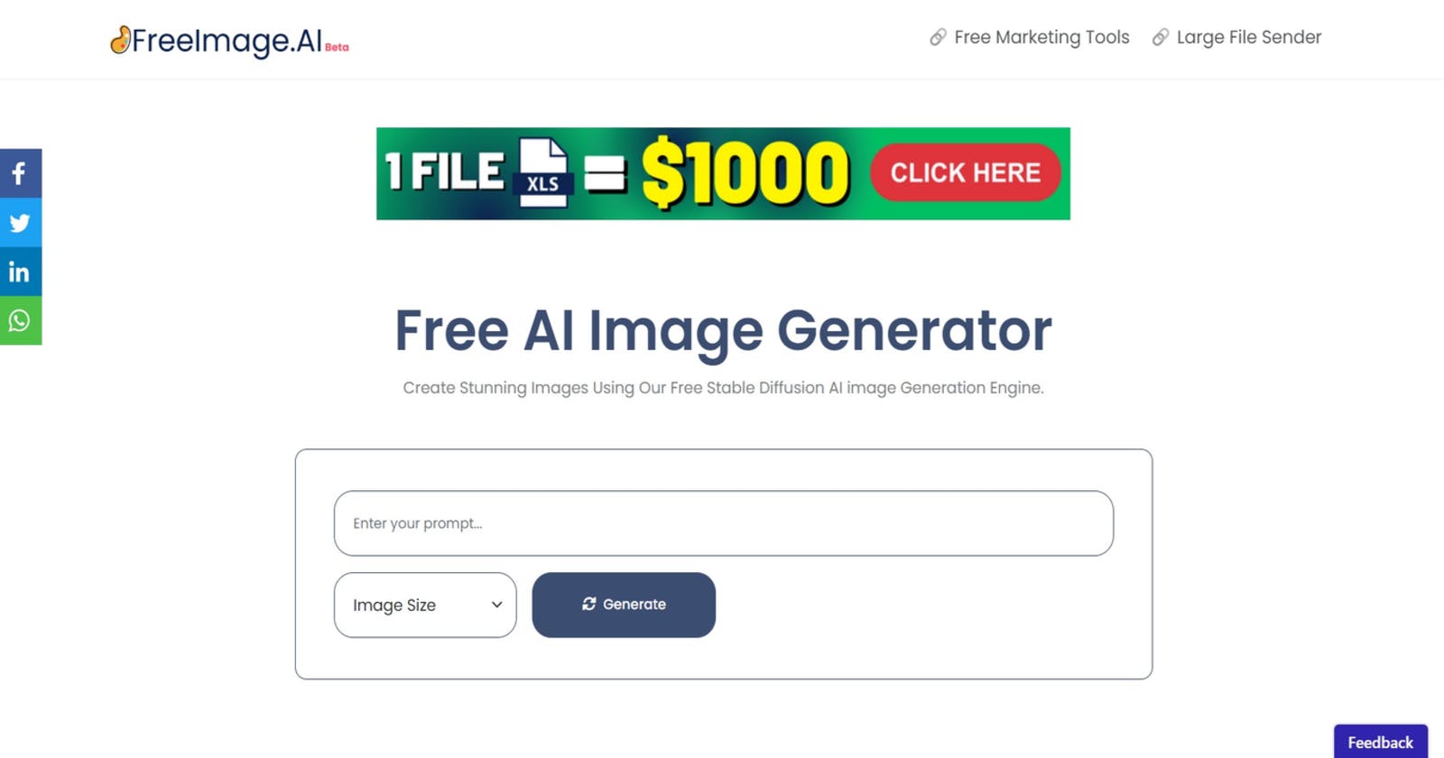 FreeImage.AI Demo & Guide: Generate Captivating Images with Stable Diffusion AI