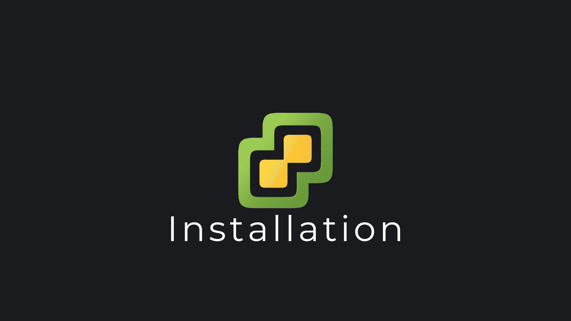 VMware ESXi ~ Installation