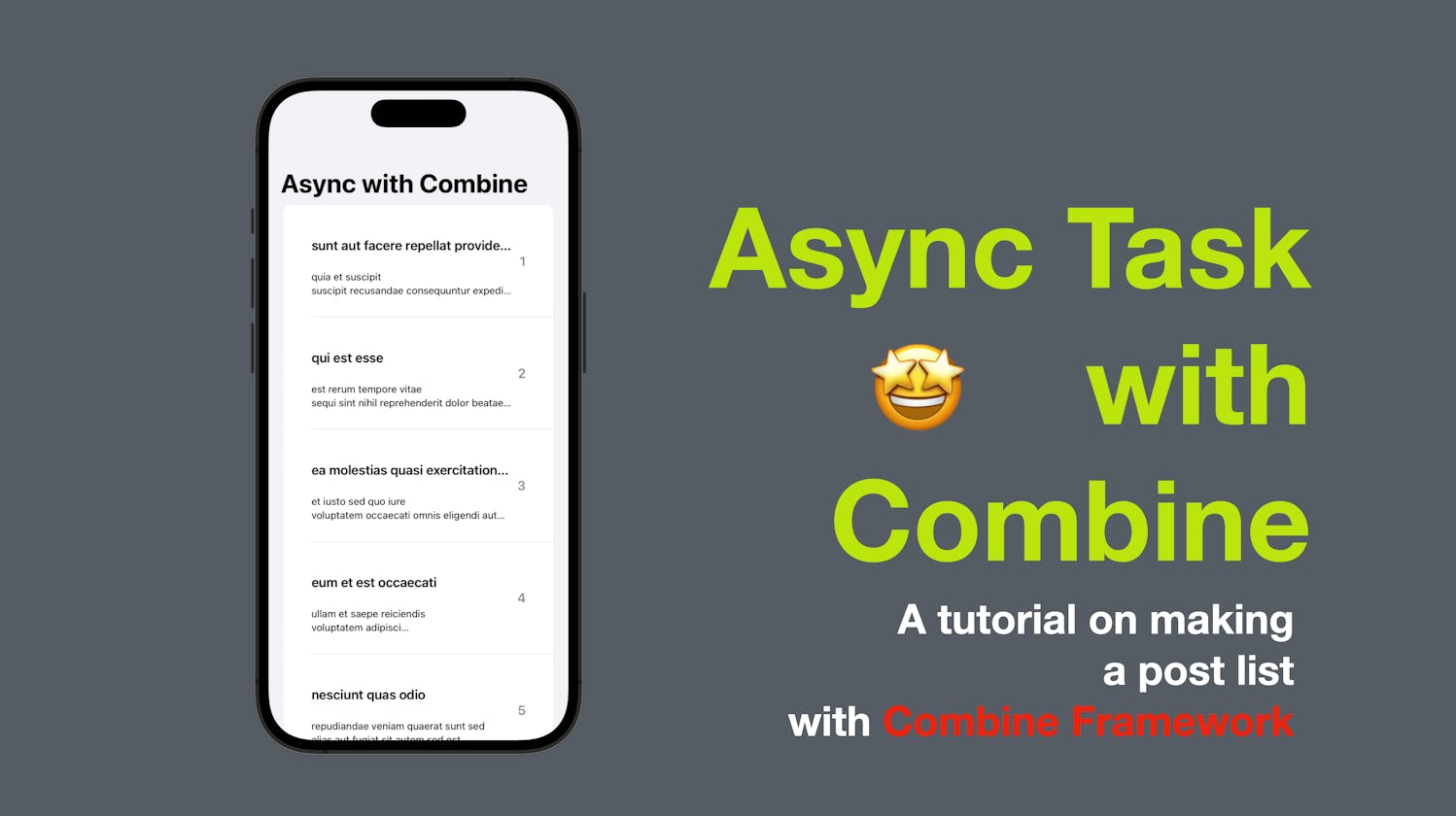 Async Task with Combine in SwiftUI