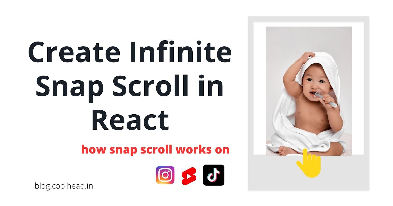 Create Tik-Tok/Youtube Shorts like snap infinite scroll - React