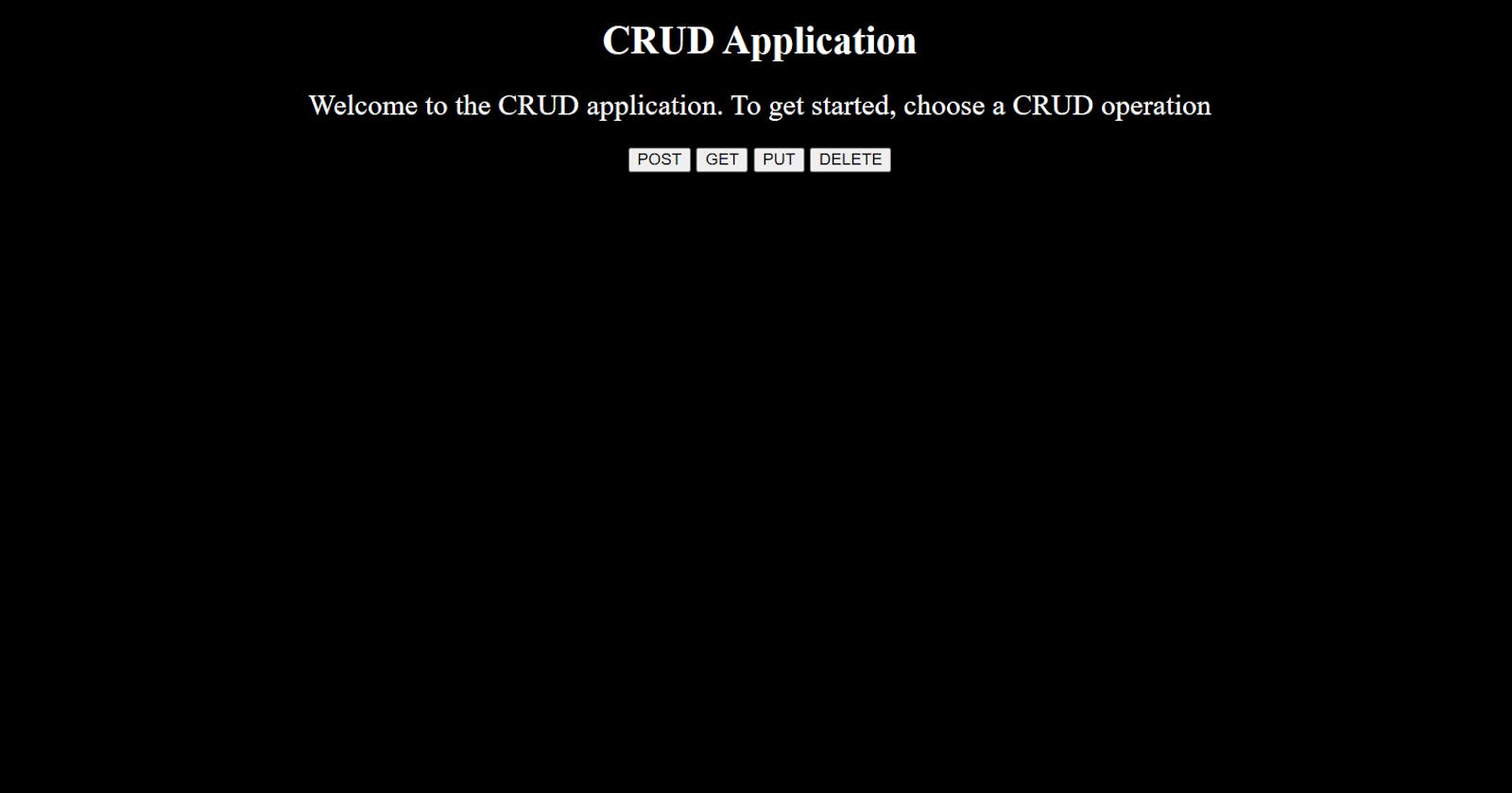 How to make a CRUD Application in Python with the Flask Microframework