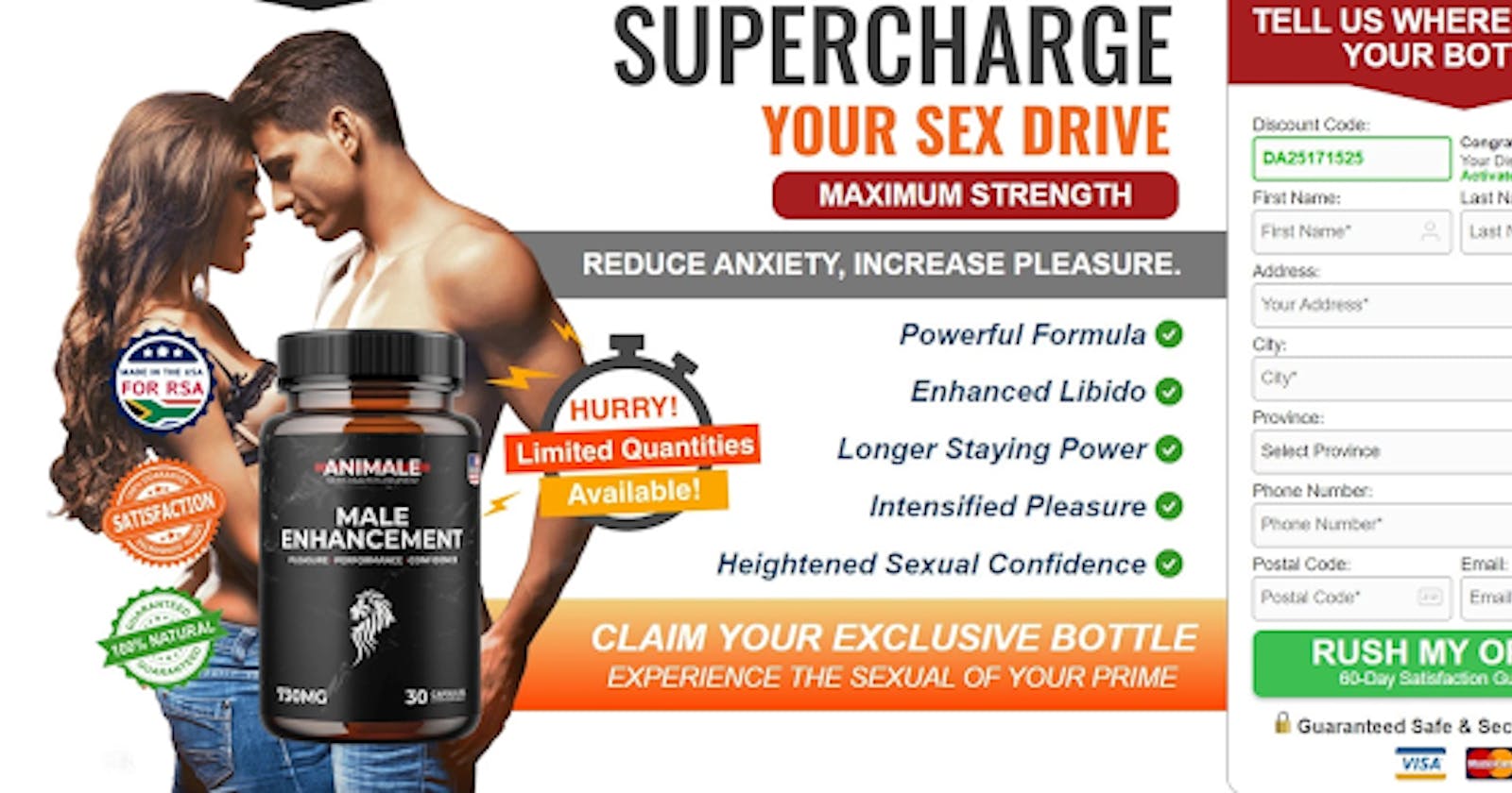 Animale Nitric Oxide Booster, Cost, Ingredients | Scam Or Legit?