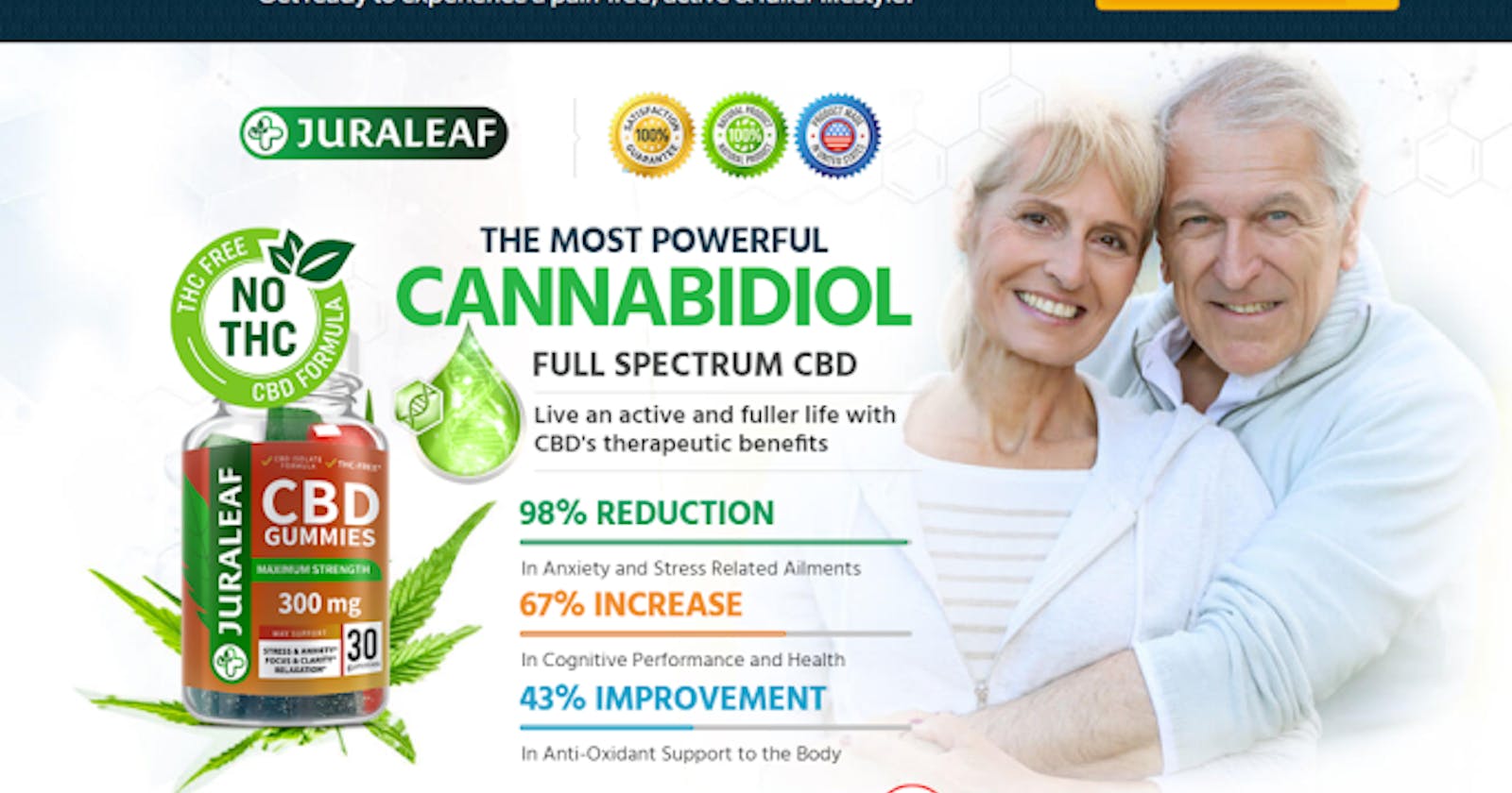 Juraleaf CBD Gummies - Effective Product Good For You, Where To Buy!