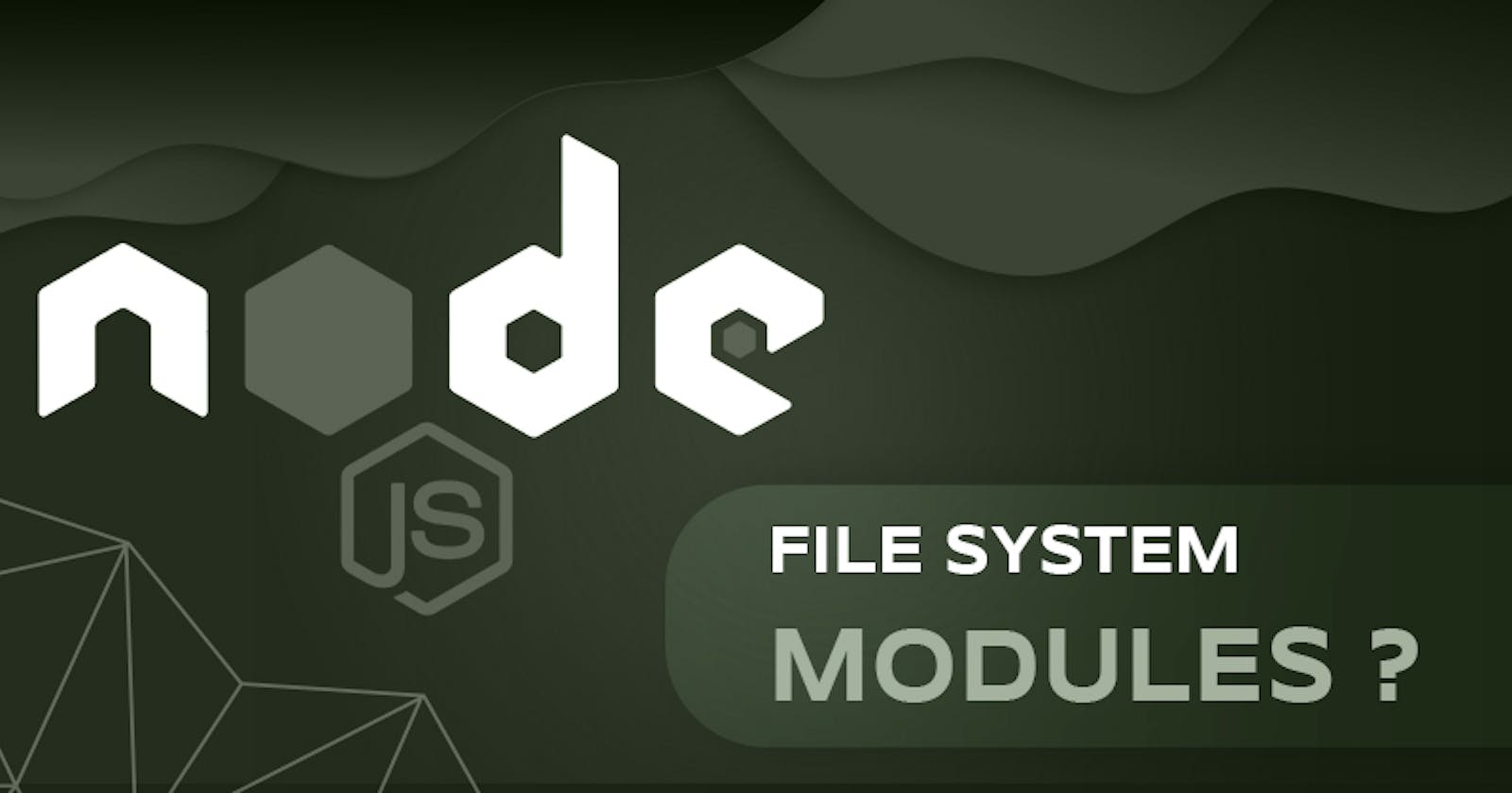 Efficiently Listing Files using the File System Module in Node.js