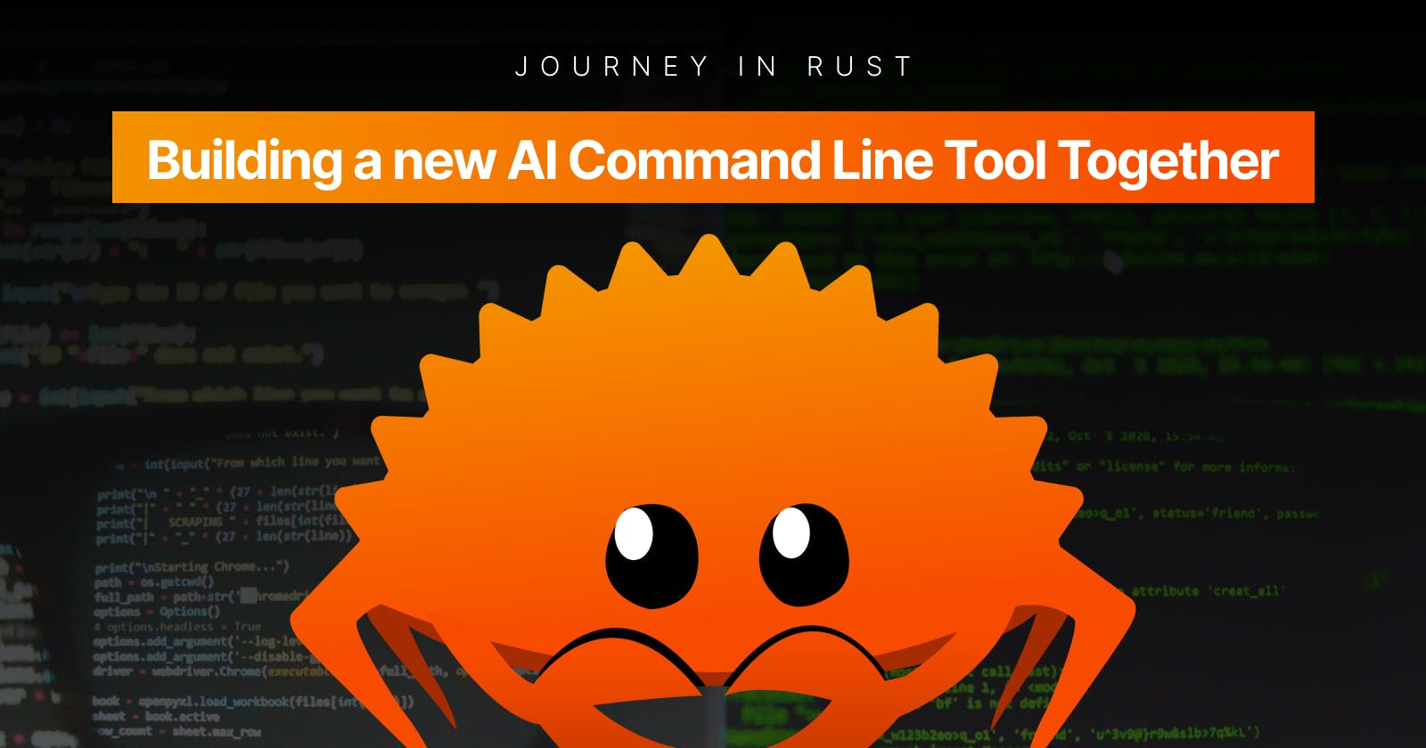 Journey in Rust: Building a Command Line Tool - Part 1