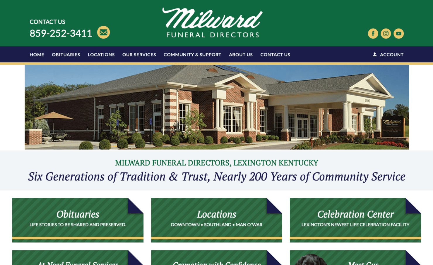 Milward Homepage