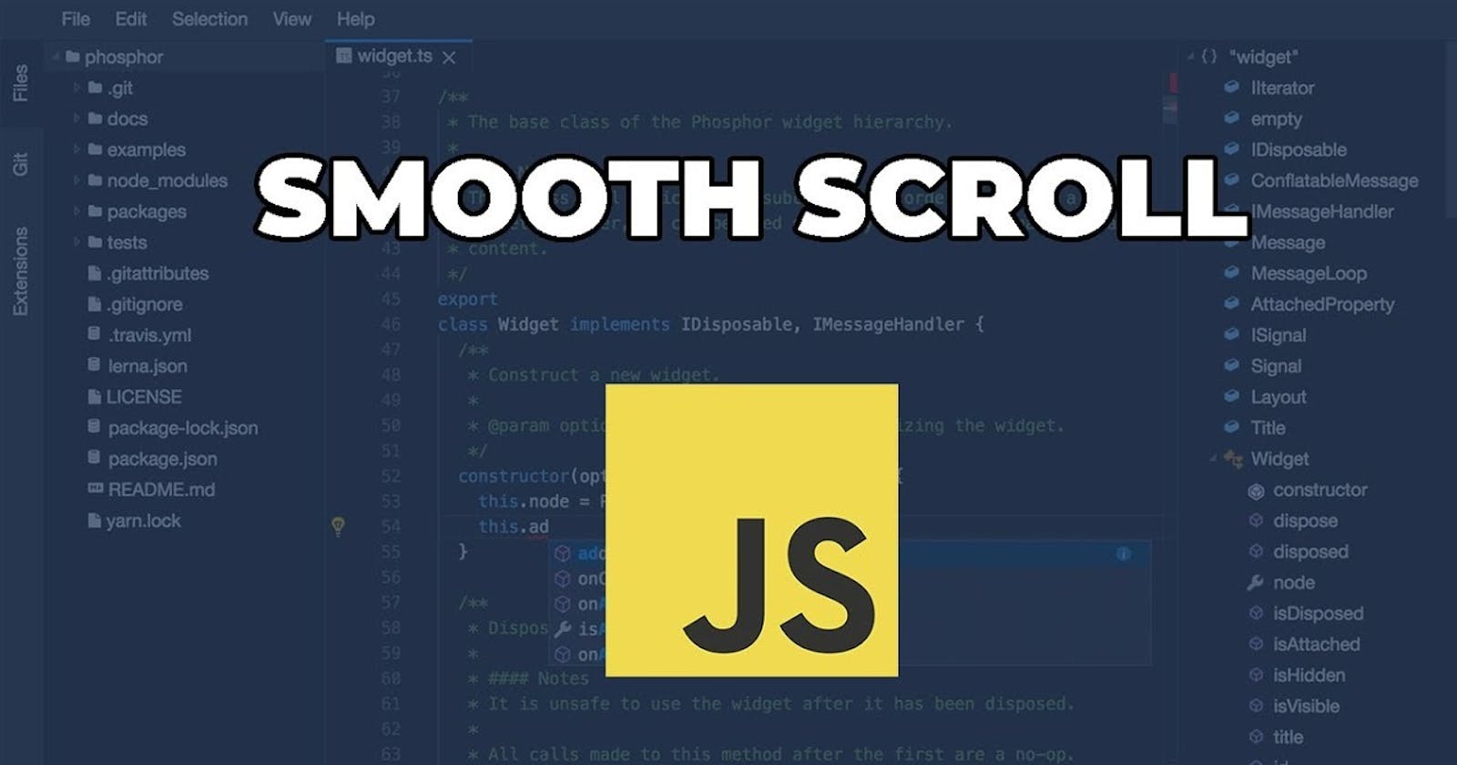 Implementing Smooth Scroll in JavaScript