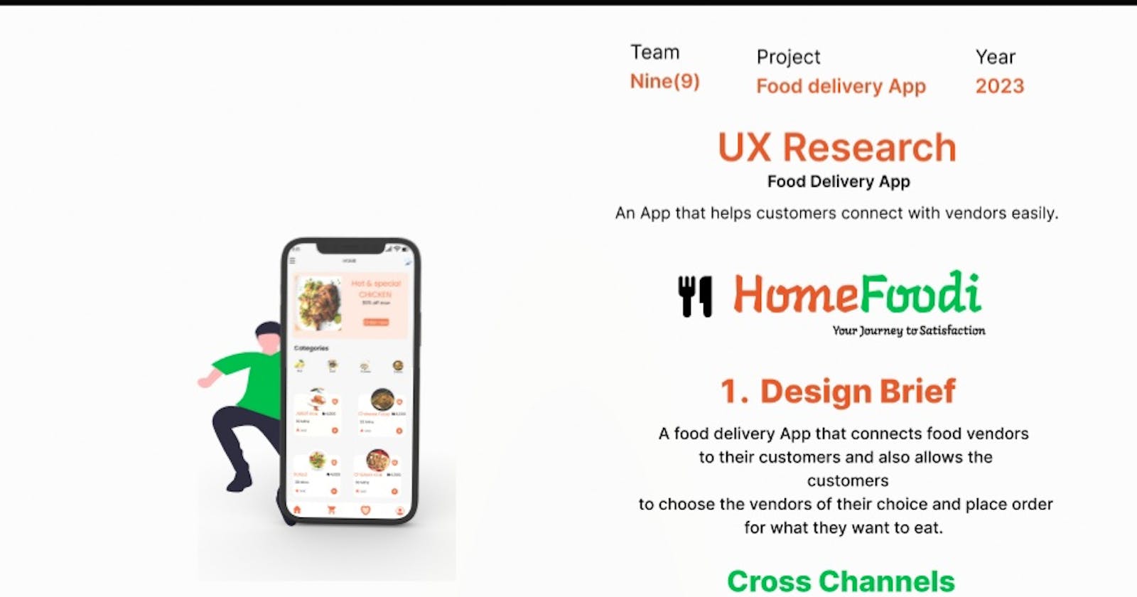UX research for HomeFoodi