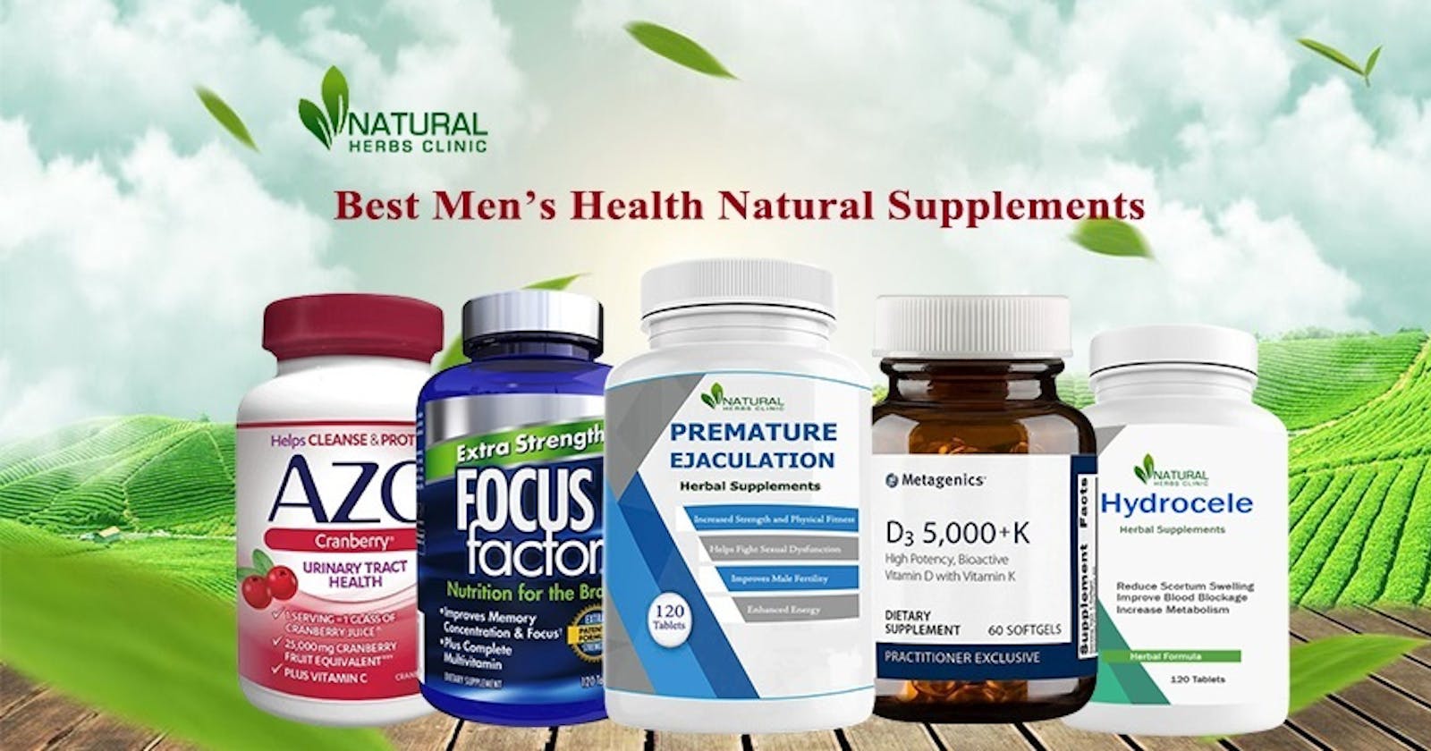 Men’s Health: Top 10 Herbal Supplements will Help to Stay Healthy