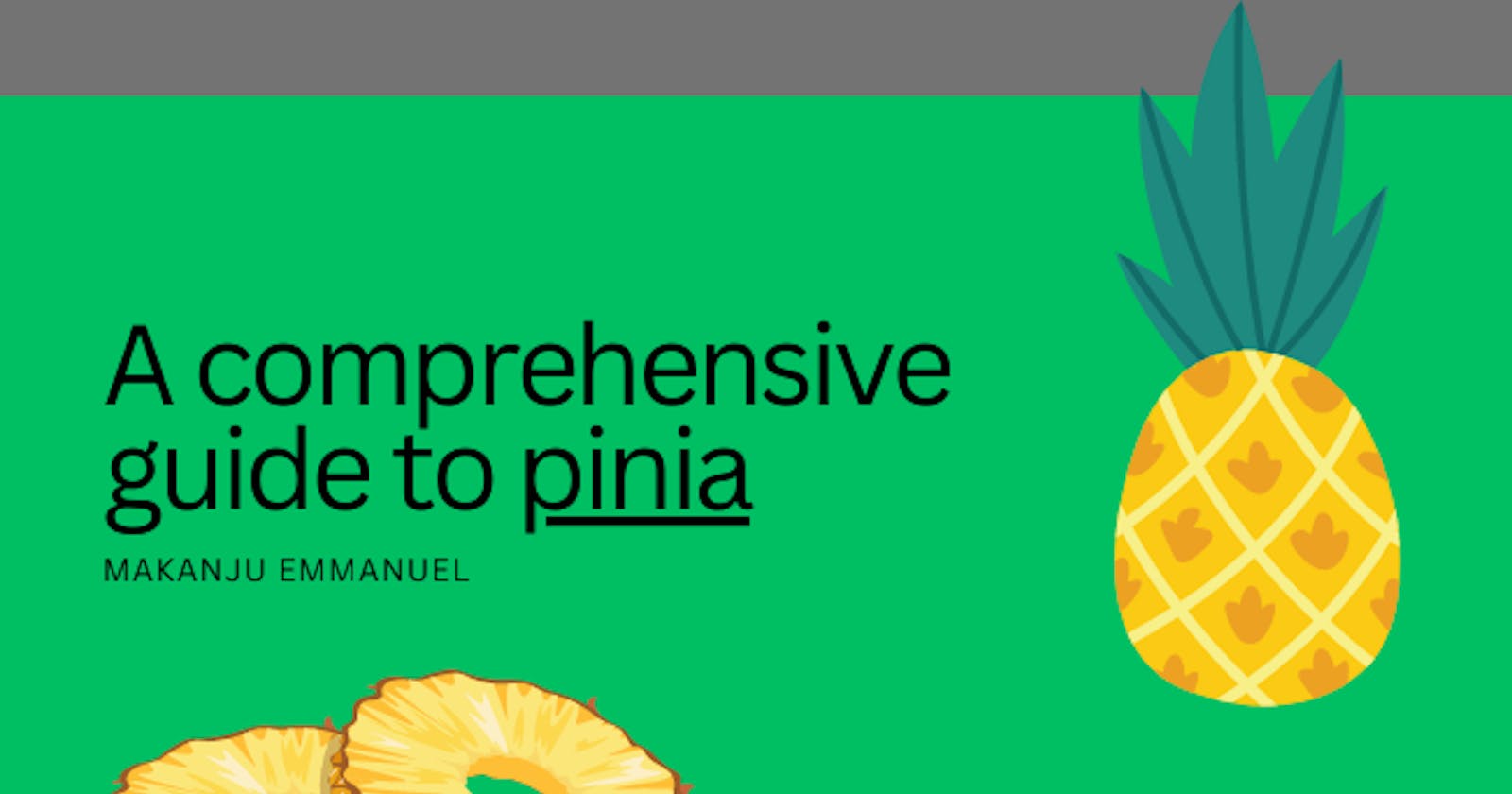 A comprehensive guide to pinia