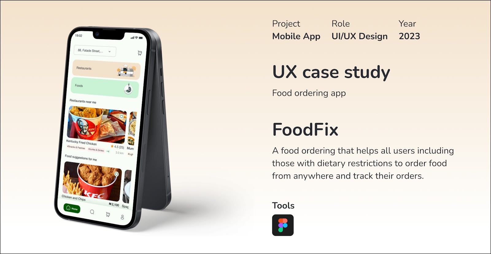 A UX Case Study on a Food Delivery App - FoodFix