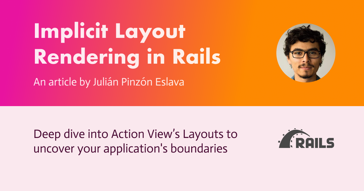 Render Rails Implicit Layout rendering in Rails
