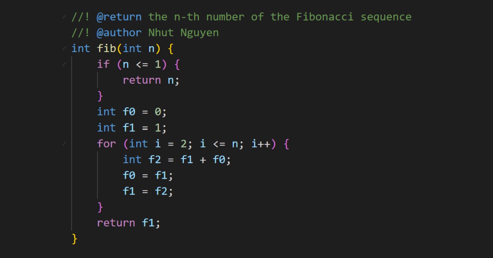 509. Fibonacci Number