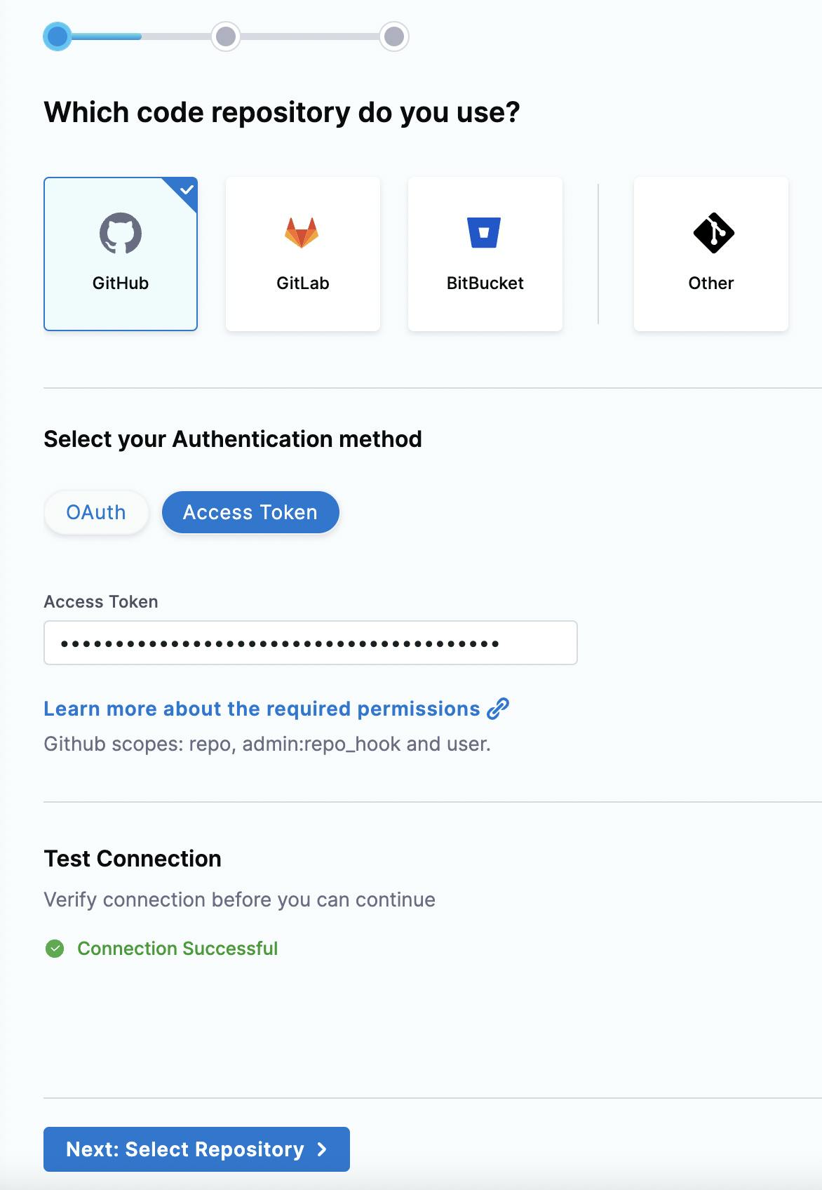 authenticate with GitHub