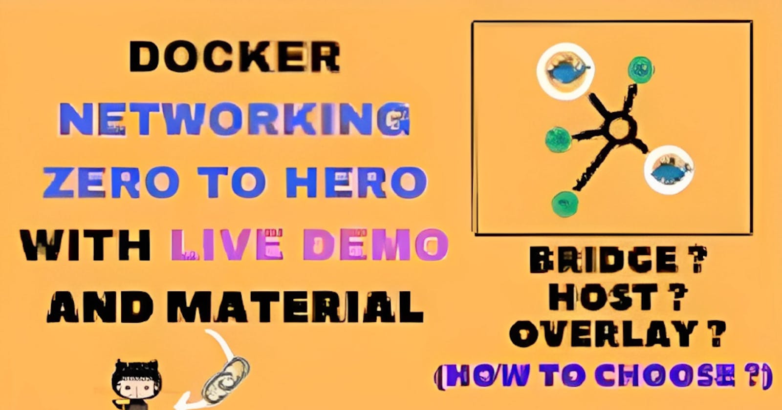 🐳 Understanding Docker Networking, Bridge vs Host vs Overlay & Secure containers