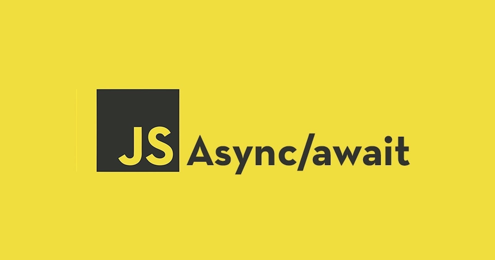 Javascript Async and Await Function