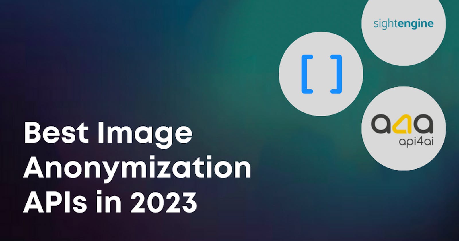 Best Image Anonymization APIs in 2023