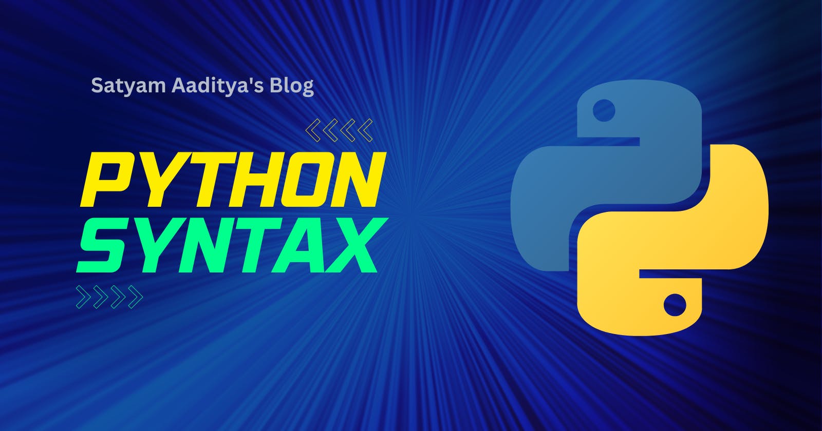 Python Syntax