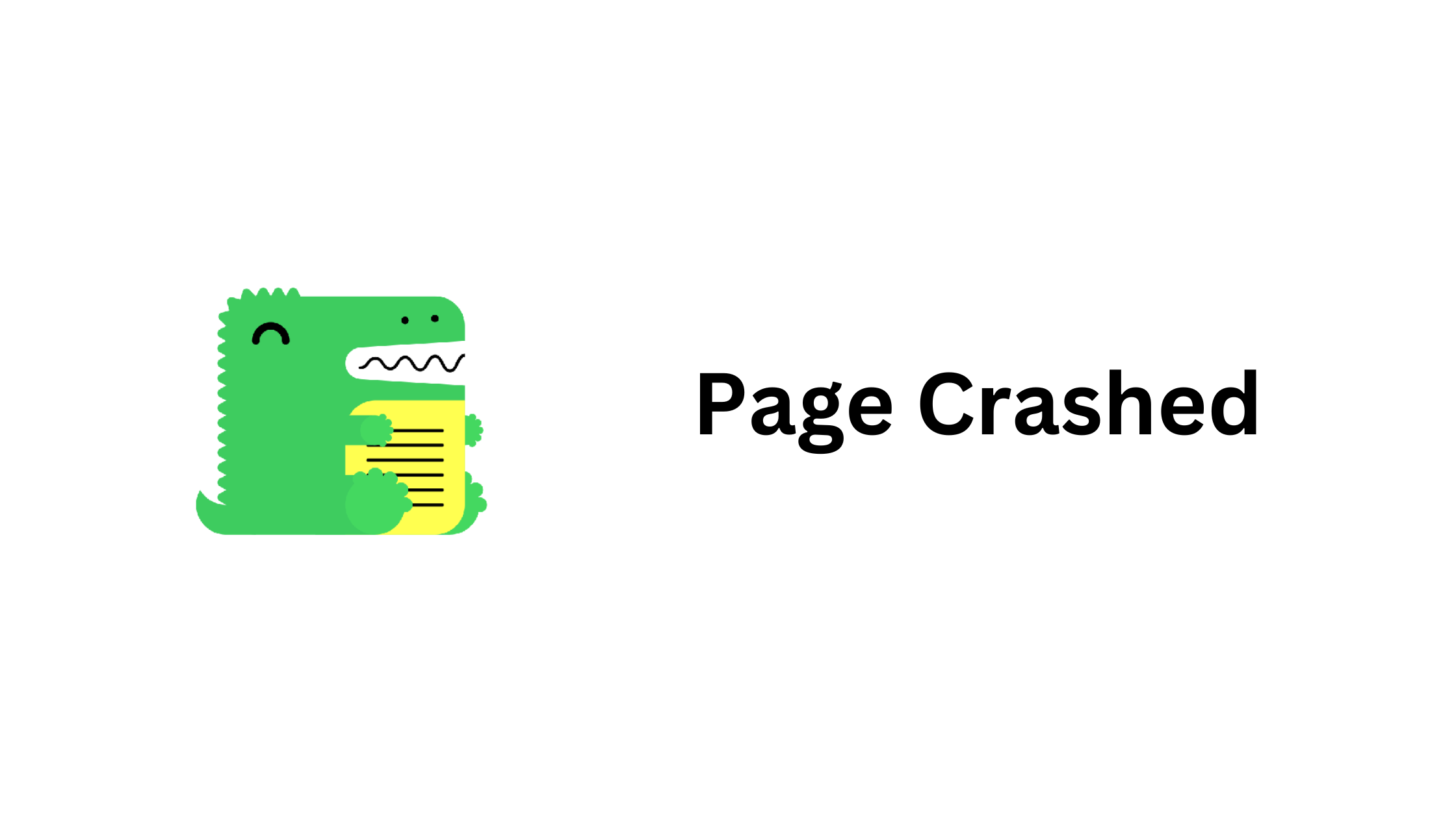 Fixing "This page crashed" Docusaurus Error