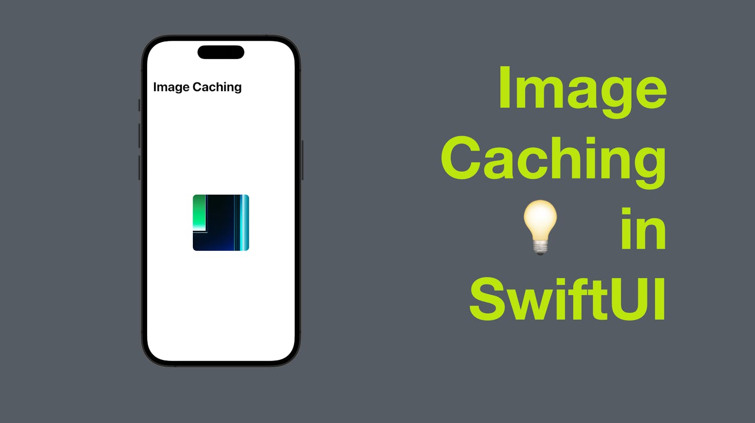 Image Caching in SwiftUI