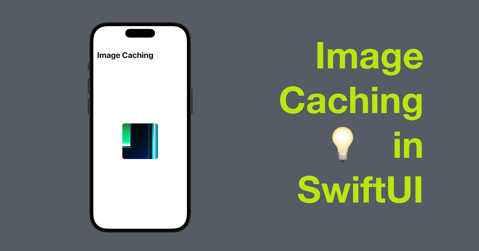 Image Caching in SwiftUI