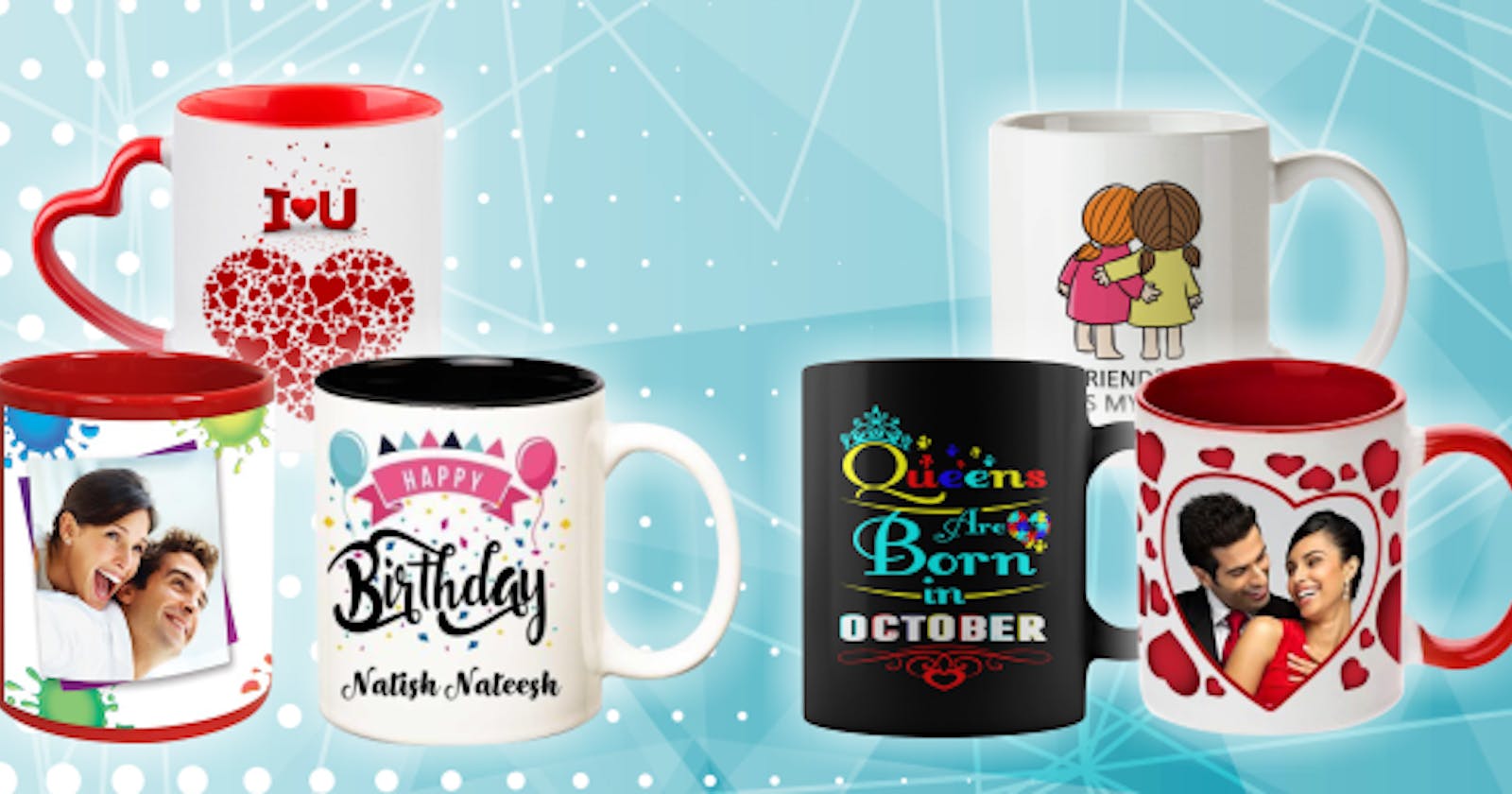 Experience the Richness of Customised Mugs in India