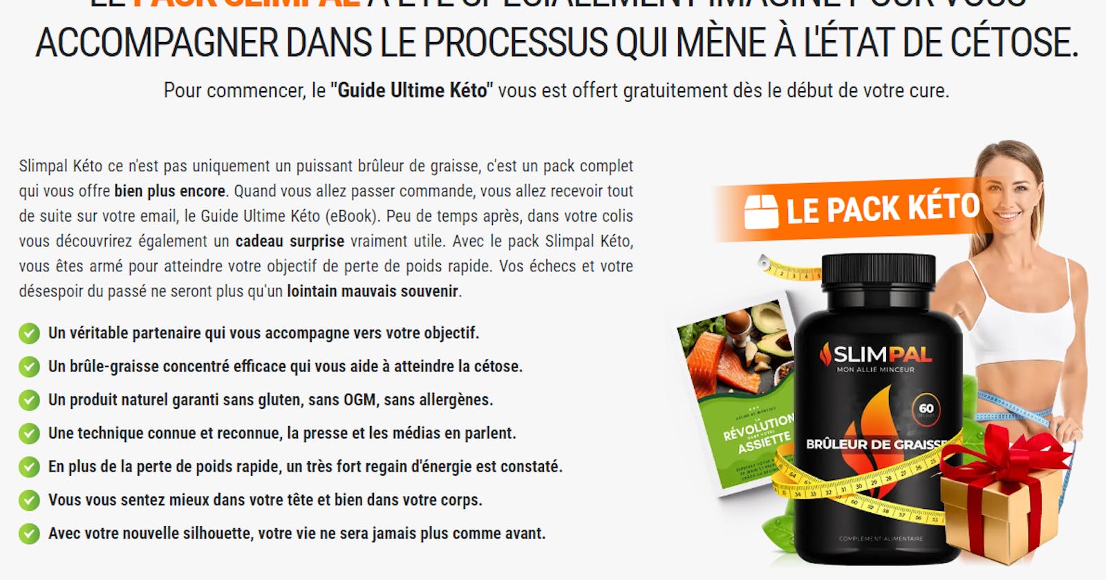 Soyez en forme et en bonne santé avec SlimPal Keto France : la solution ultime de perte de poids!