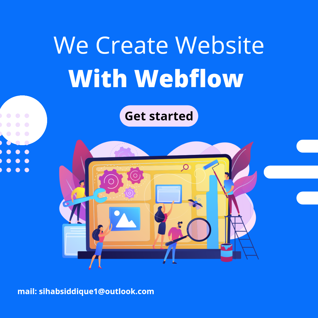 Webflow website build process