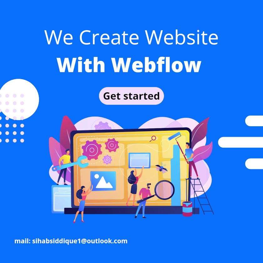Webflow website build process
