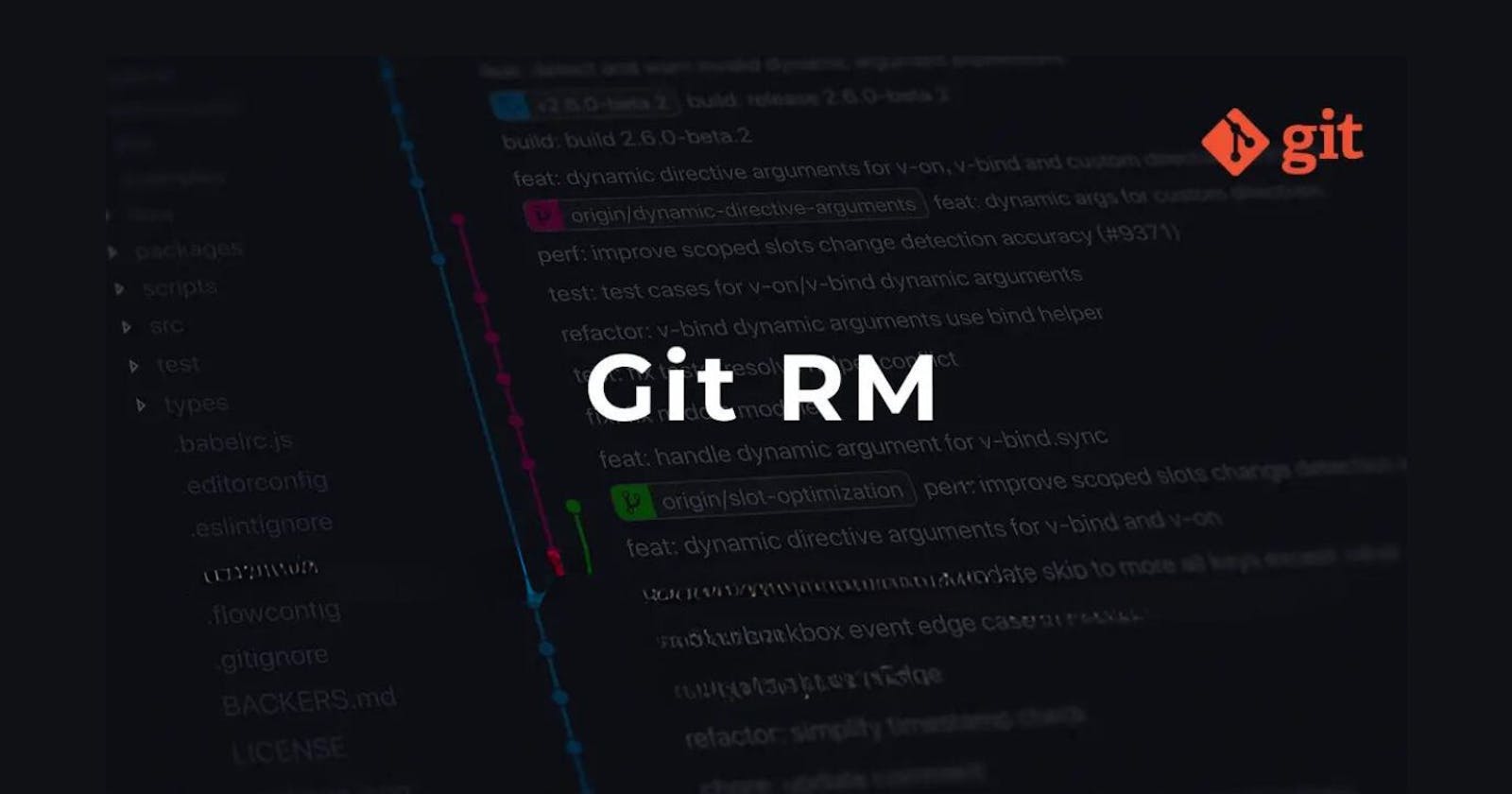9. Removing Files By using "git rm" command
