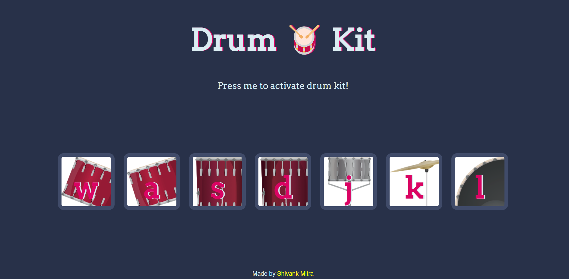 Easy JS Drum Kit - Step by Step