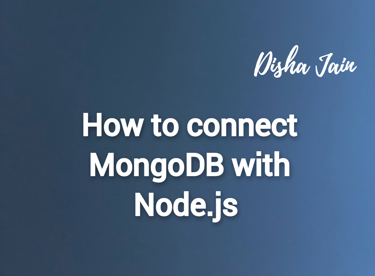 #how-to-connect-mongodb-with-nodejs On Hashnode