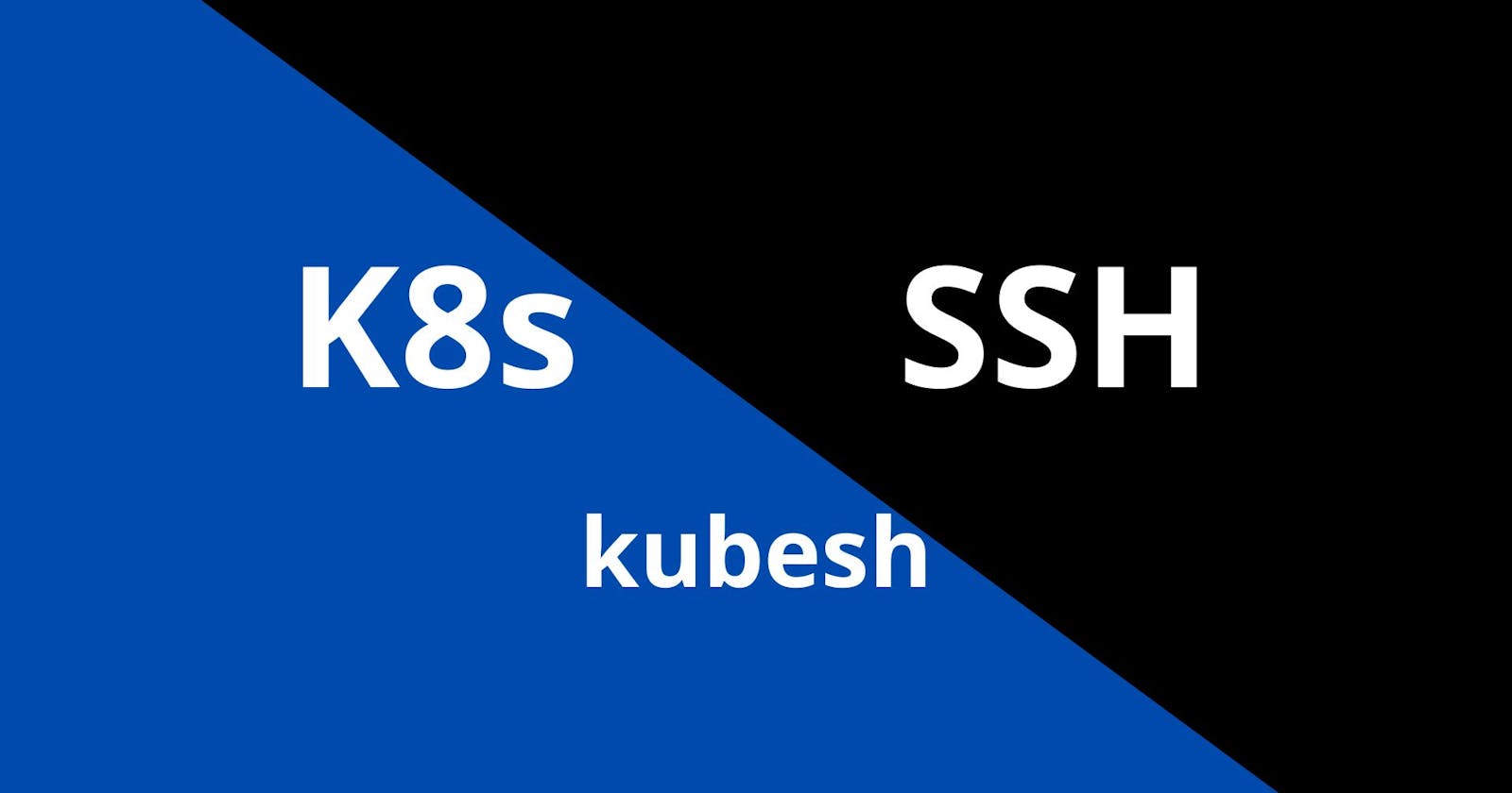 Quick SSH into Kubernetes Pods with kubesh