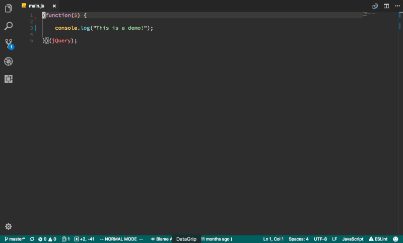 My First VS Code Extension