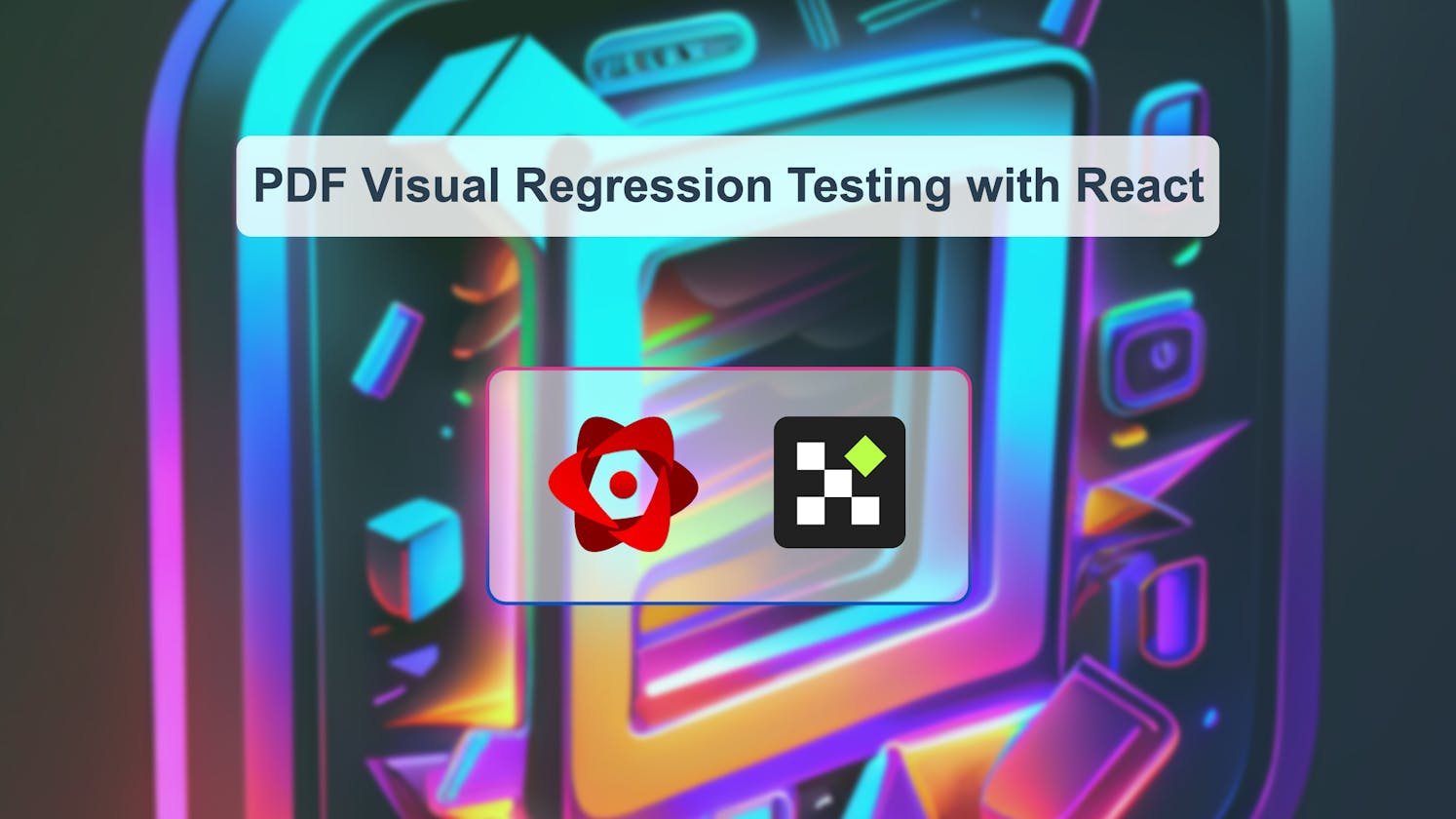 PDF visual regression testing