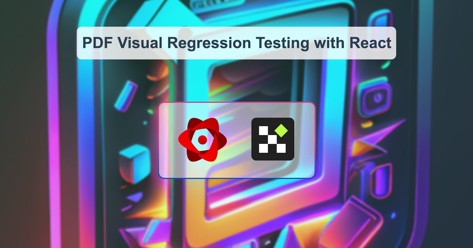 PDF visual regression testing