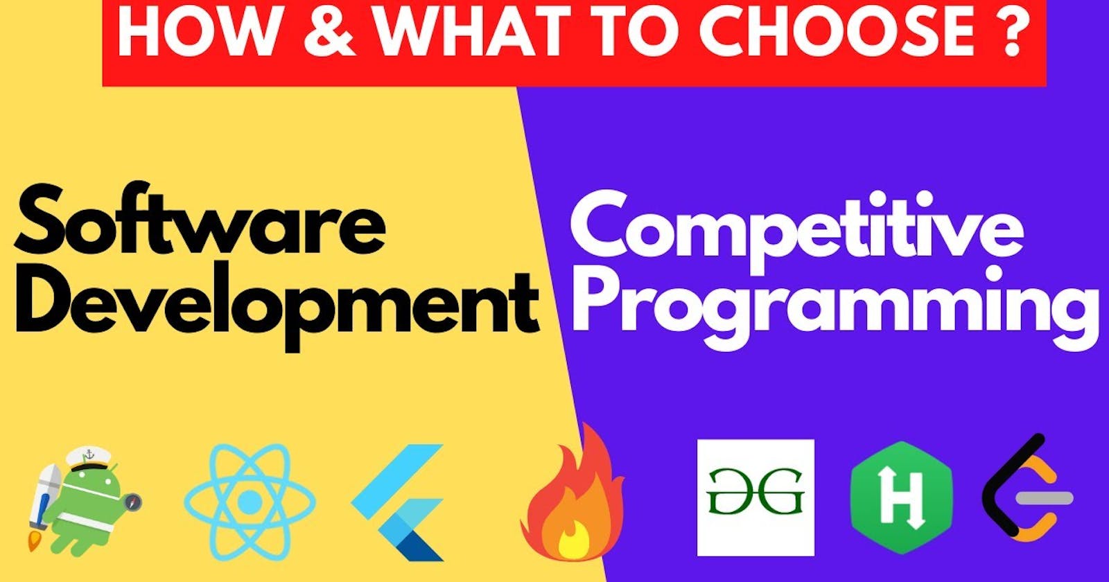 Development VS Competetive Coding