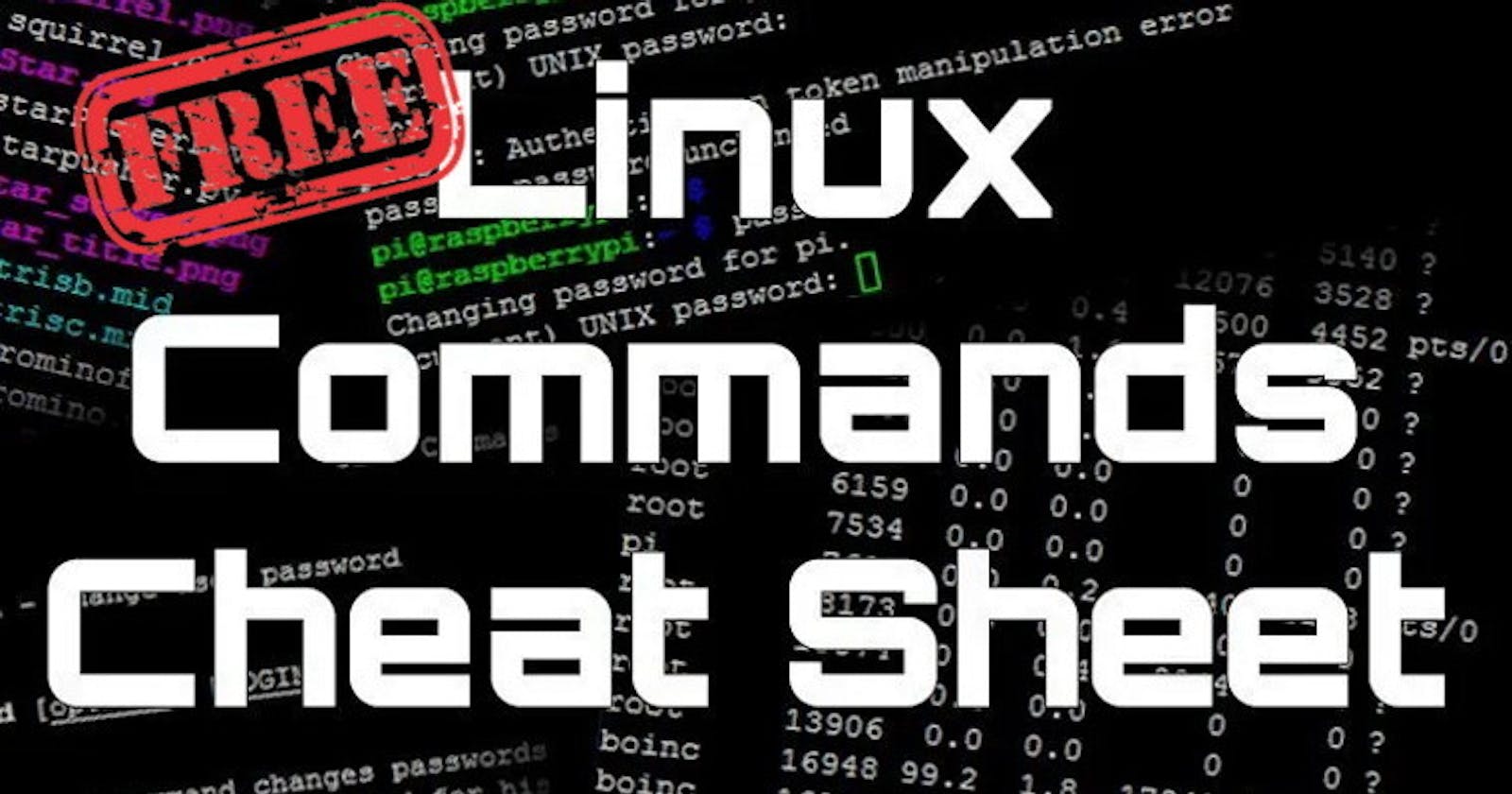 Linux Cheat Sheet — DevOps