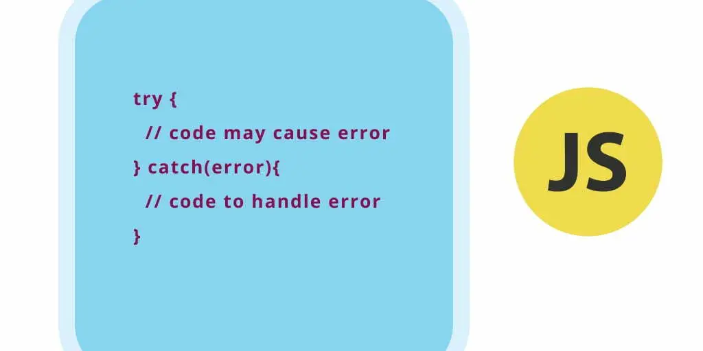 Exception handling in JavaScript