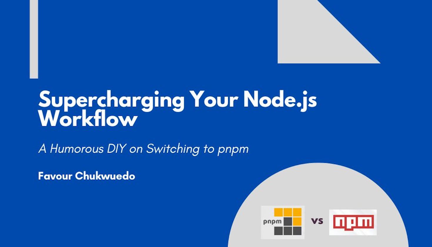 Supercharging Your Node.js Workflow: A Humorous DIY on Switching to pnpm